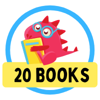 20 Books - Claim your Prize Badge