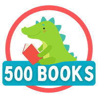 500 Books - Claim Your Prize! Badge