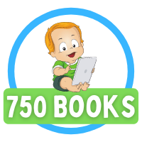 750 Books - Claim Your Prize! Badge